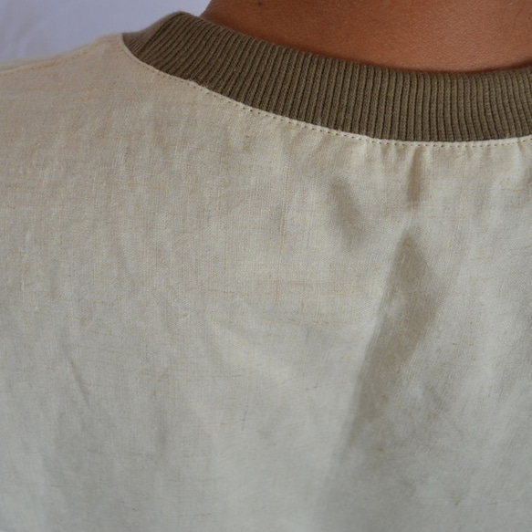 ヘンプ100％　Tシャツ　メンズ　男性向け　オーガニック　天然素材　カットソー　日本製 5枚目の画像