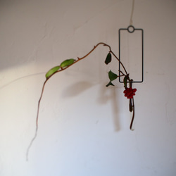 試験管一輪挿しハンギングアイアン 4枚目の画像