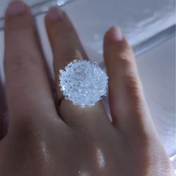 noichigo 【Free size】【Glass ring】 6枚目の画像