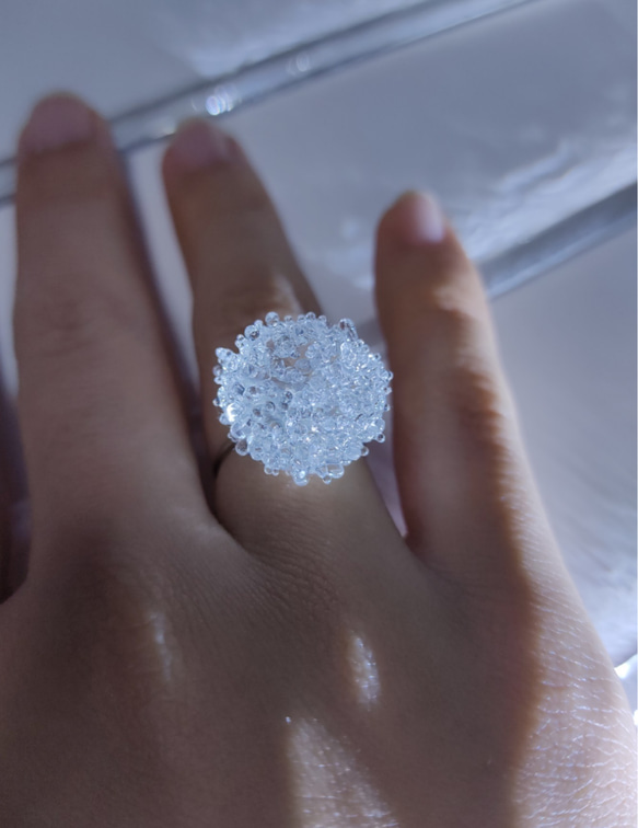 noichigo 【Free size】【Glass ring】 6枚目の画像