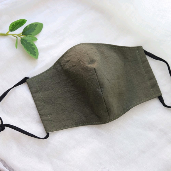 選べるこどもサイズ】しわ加工コットンリネン＋オーガニックコットン