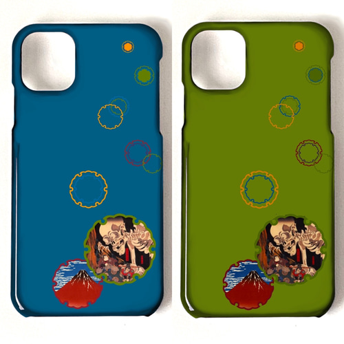 がしゃどくろ×雪輪⭐️iPhone・Android・ほぼ全機種・スマホケース  