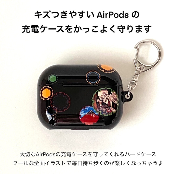 ★千本鳥居★AirPodsケース・AirPodsProケース《受注生産》和柄 3枚目の画像