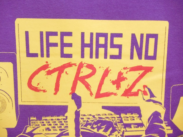 Life Has No CTRL+Z【パープル】 3枚目の画像