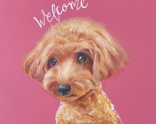 チョークアート「うちの子」そっくりボード チョークアート「うちの子」そっくりボード チョークアートオーダー