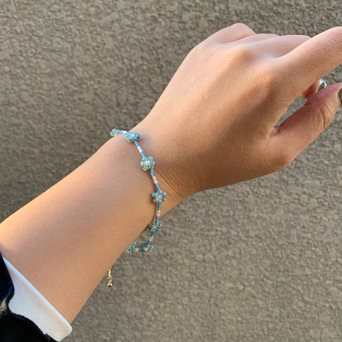 ビーズ ビーズブレスレット 韓国 流行り ブレスレット Lucas accessory