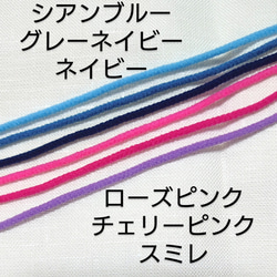 送料無料/リネン100%夏用プリーツマスク/リバティ タナローン ② 4枚目の画像