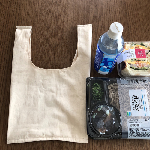 コンビニ弁当用エコバック☆スーパーの卵、お肉、お魚のトレーも