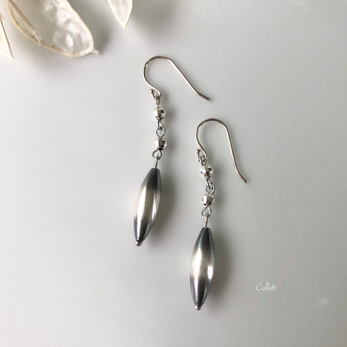 ナバホパール silver925＊ピアス/イヤリング ピアス（フック