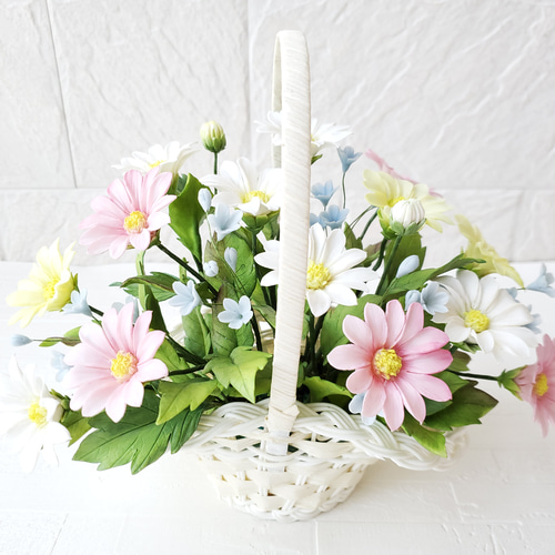 マーコ クレイフラワー　オルレア　トルコ桔梗 マーコ様 専用 クレイフラワー オルレア トルコ桔梗 マーコ様 専用