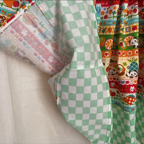 昭和レトロポップ カフェカーテン E カーテン ringoapple 通販