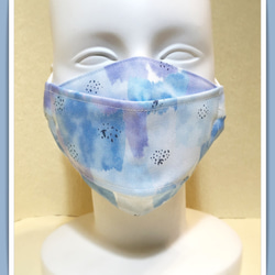 色彩の爽やかな立体マスク 綿3層  ★Ｓ～ＬＬサイズ★ 【受注生産】2～4日発送 2枚目の画像