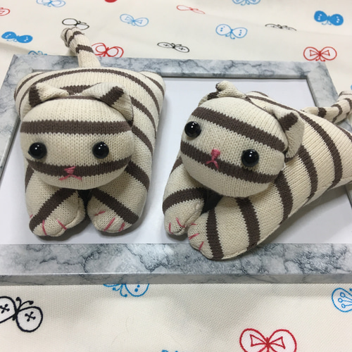 洗濯バサミ猫 ねこクリップ ぬいぐるみ nyannyanhirorin 通販