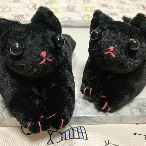 専用【☆ハンドメイド】　ねこ　洗濯バサミ　クリップ　カーテンクリップ  29点 猫ちゃんクリップ ねこ洗濯バサミクリップ 猫カーテンクリップ