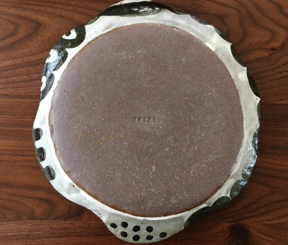 サーカス象波皿（ 丸皿）中皿 A 2枚目の画像
