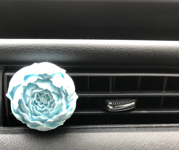 送料無料　車用アロマストーン　お好きな色で可能　薔薇好きの貴方様の為に♡オーダーメイド　♡バラ♡ 5枚目の画像