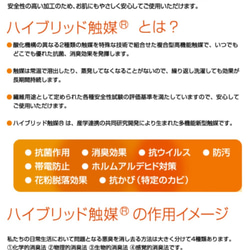 【送料無料】Wガーゼ  【夏用マスク】内側にtiotio『抗菌消臭加工Wガーゼ』オプションにて選択可能でございます。 10枚目の画像