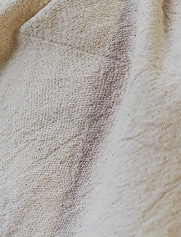 ふんわりボリューム袖　ドロップショルダーのシャーリングワンピース　90㎝～ 3枚目の画像