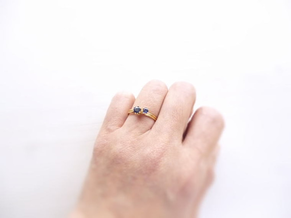 Blue Sapphire Ring (a) 4枚目の画像