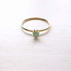 Emerald Ring (3㎜) 1枚目の画像