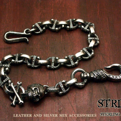極太アズキウォレットチェーン STRIXXX キーホルダー strixxx 極太アズキウォレットチェーン STRIXXX キーホルダー strixxx