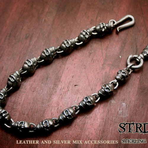14連スカルウォレットチェーン STRIXXX キーホルダー strixxx 14連スカルウォレットチェーン STRIXXX キーホルダー strixxx