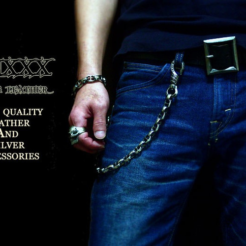 02 H型スネークウォレットチェーン | STRIXXX sterling leather