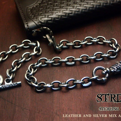 02 H型スネークウォレットチェーン | STRIXXX sterling leather