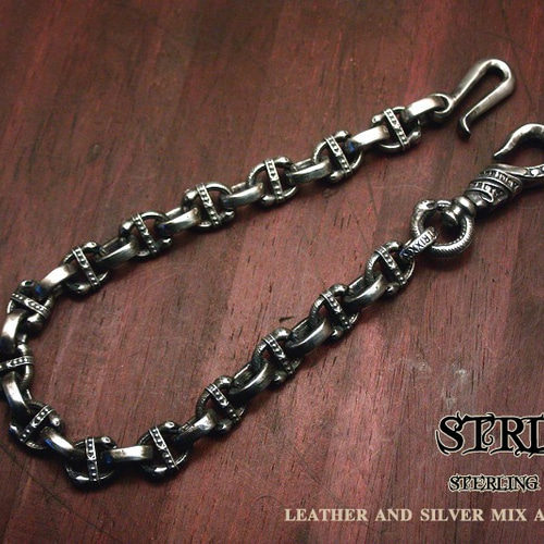 02 H型スネークウォレットチェーン | STRIXXX sterling leather