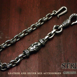 フラットあずきウォレットチェーン ショート STRIXXX フラットあずきウォレットチェーン ショート STRIXXX