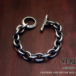 28　IDブレスレット STRIXXX 28 IDブレスレット | STRIXXX sterling leather