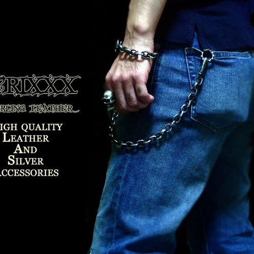 27 あずきブレスレット（アクセント彫刻コマ入り） STRIXXX