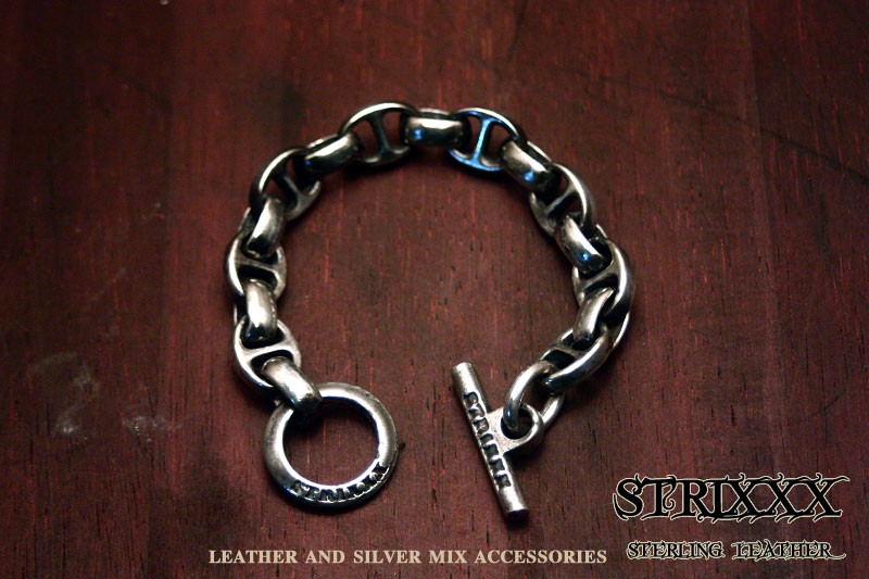 Ｈ型プレーン　ブレスレット　STRIXXX