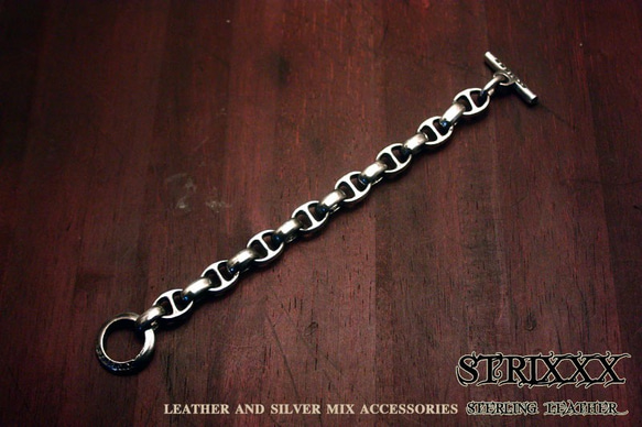 Ｈ型プレーン　ブレスレット　STRIXXX 3枚目の画像