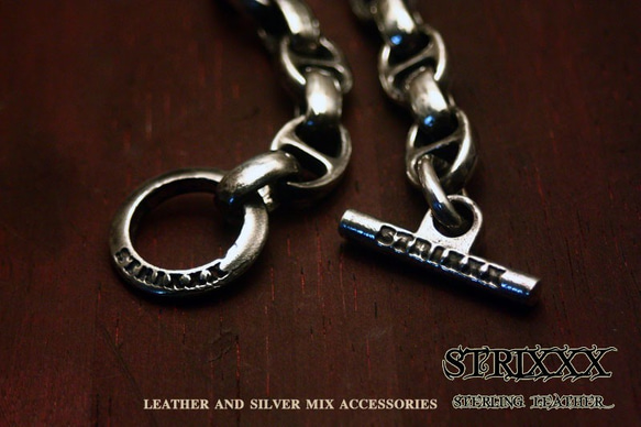 Ｈ型プレーン　ブレスレット　STRIXXX 4枚目の画像