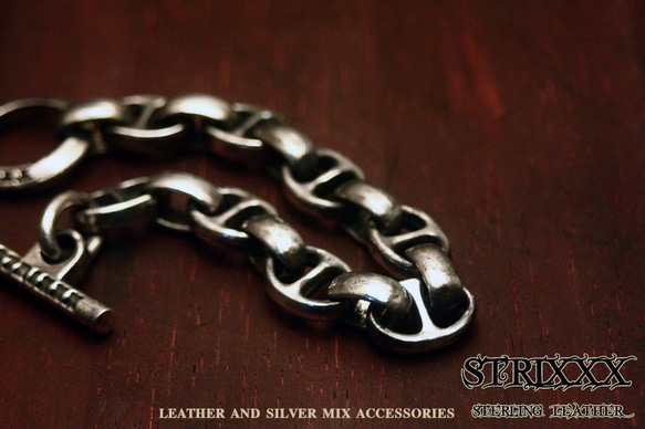 Ｈ型プレーン　ブレスレット　STRIXXX 5枚目の画像