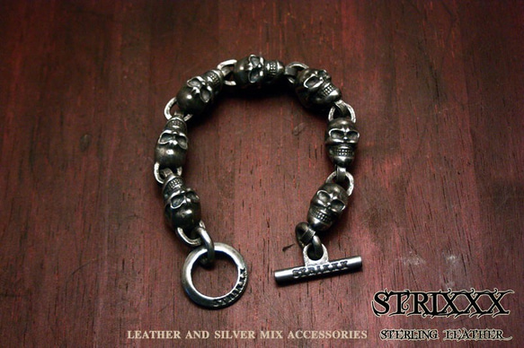 7連スカルブレスレット STRIXXX ブレスレット strixxx 通販