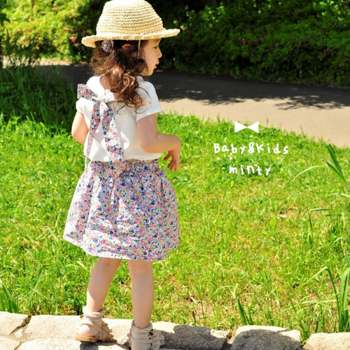 BABY,花柄スカート BABY 花柄スカート ジュエルツリーブーケ柄sk