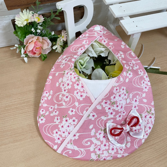 ひな祭りスタイ＊和柄＊和風＊完成品 スタイ・よだれかけ Riraco. 通販