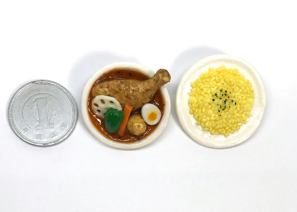 スープカレーブローチ 4枚目の画像