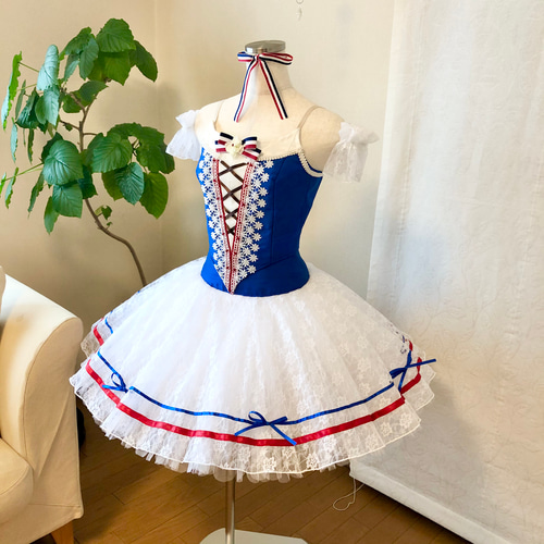 バレエ衣装♡A-005 パリの炎♡165㎝7号 その他ファッション バレエ衣装♡A-005 パリの炎♡165㎝7号 その他ファッション