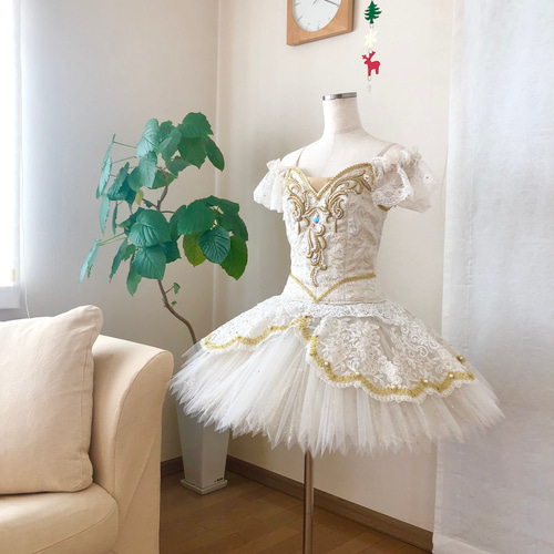 バレエ衣装♡A-001 オーロラ姫♡165㎝9号 その他ファッション *Ateliet