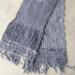 手織りプチマフラー 3枚目の画像