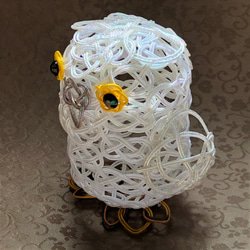 Mizuhiki  Snowly owl   森の賢者シロフクロウ 2枚目の画像