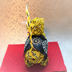 Mizuhiki art  Japanese-Zodiac  Tiger   水引細工 大牙 6枚目の画像