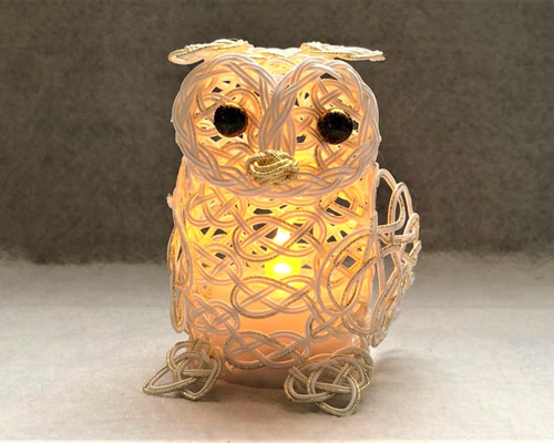Mizuhiki Lamp-Shade Minerva ミネルヴァのらんぷ その他置物 myrtle