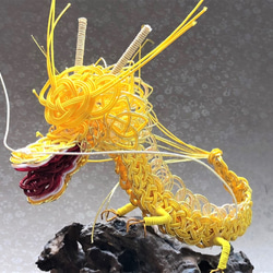 水引細工 金色に輝く龍神 その他置物 myrtle 1969 通販 9752240