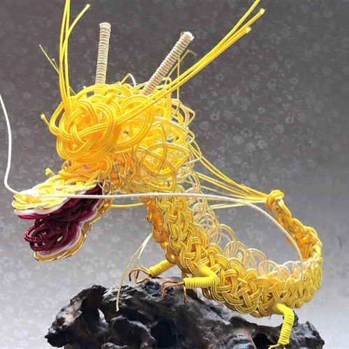 水引細工 金色に輝く龍神 その他置物 myrtle 1969 通販 9752240