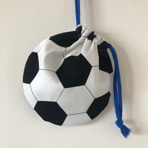 ボールみたいな サッカーボール 巾着⚽️ 巾着バッグ