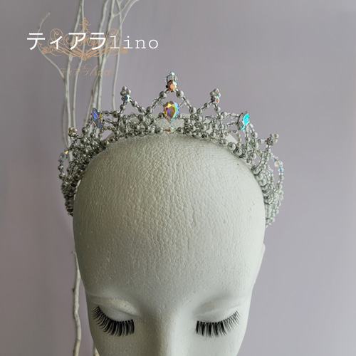 【激安通販オンラインショップ】 ホワイトスノー オーロラ・雪の精・ライモンダ バレエティアラ バレエ